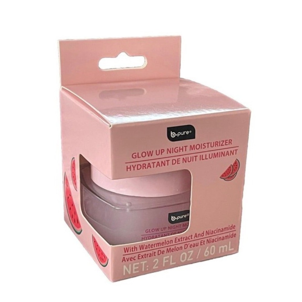 b.pure B•PURE "Glow Up" Watermelon Night Moisturizer